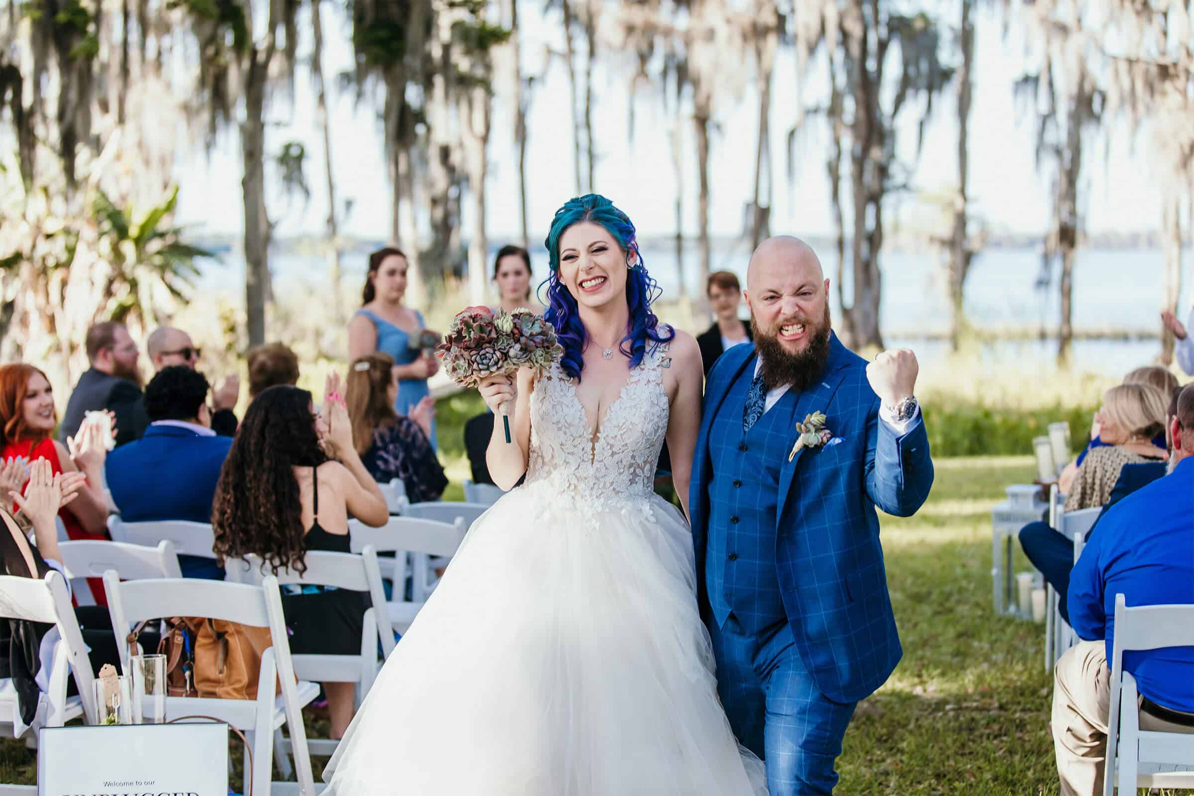 Colorful wedding