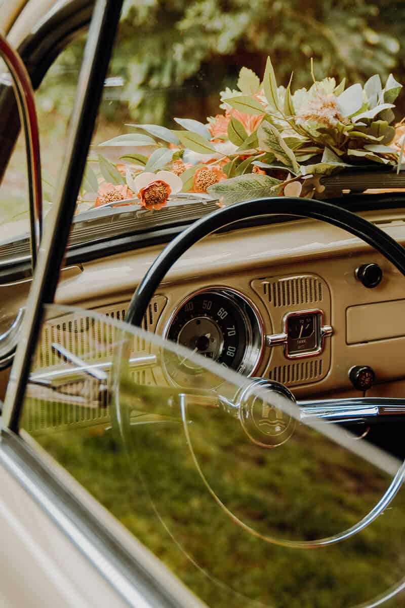 70s styled shoot decor and design by Tampa wedding planner Local Revival and photos by LD Creative Co